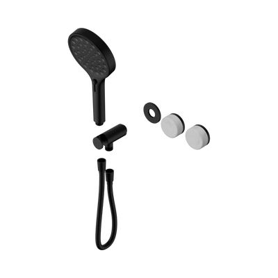Nero Serenity Progressive Shower System With Carrara Handle And Serenity Hand Shower Trim Kit Only, Matte Black