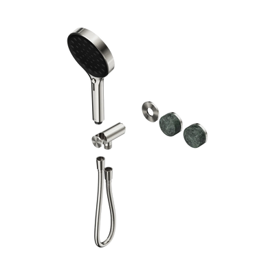 Nero Serenity Progressive Shower System With Verde Alpi Handle And Serenity Hand Shower Trim Kit Only, Brushed Nickel