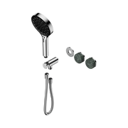 Nero Serenity Progressive Shower System With Verde Alpi Handle And Serenity Hand Shower Trim Kit Only, Chrome