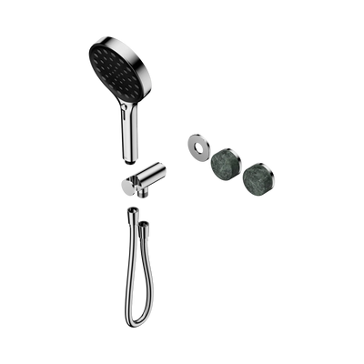Nero Serenity Progressive Shower System With Verde Alpi Handle And Serenity Hand Shower Trim Kit Only, Chrome