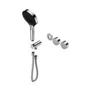 Nero Serenity Progressive Shower System With Metal Handle And Serenity Hand Shower Trim Kit Only, Chrome