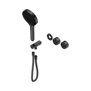 Nero Serenity Progressive Shower System With Metal Handle And Serenity Hand Shower Trim Kit Only, Gun Metal