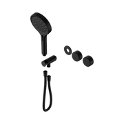 Nero Serenity Progressive Shower System With Metal Handle And Serenity Hand Shower Trim Kit Only, Matte Black