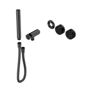 Nero Serenity Progressive Shower System With Marquina Black Handle And Slim Shower Trim Kit Only, Gun Metal