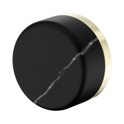 Nero Serenity Progressive Wall/Shower Mixer With Marquina Black Handle, Brushed Gold