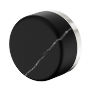 Nero Serenity Progressive Wall/Shower Mixer With Marquina Black Handle, Brushed Nickel