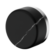 Nero Serenity Progressive Wall/Shower Mixer With Marquina Black Handle, Chrome