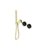 Nero Serenity Progressive Shower System With Marquina Black Handle And Slim Shower