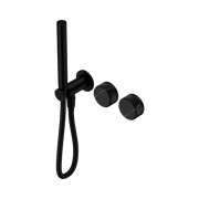 Nero Serenity Progressive Shower System With Marquina Black Handle And Slim Shower, Matte Black