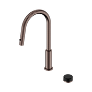 Nero Serenity Progressive Pull Out kitchen Set With Marquina Black Handle, Brushed Bronze