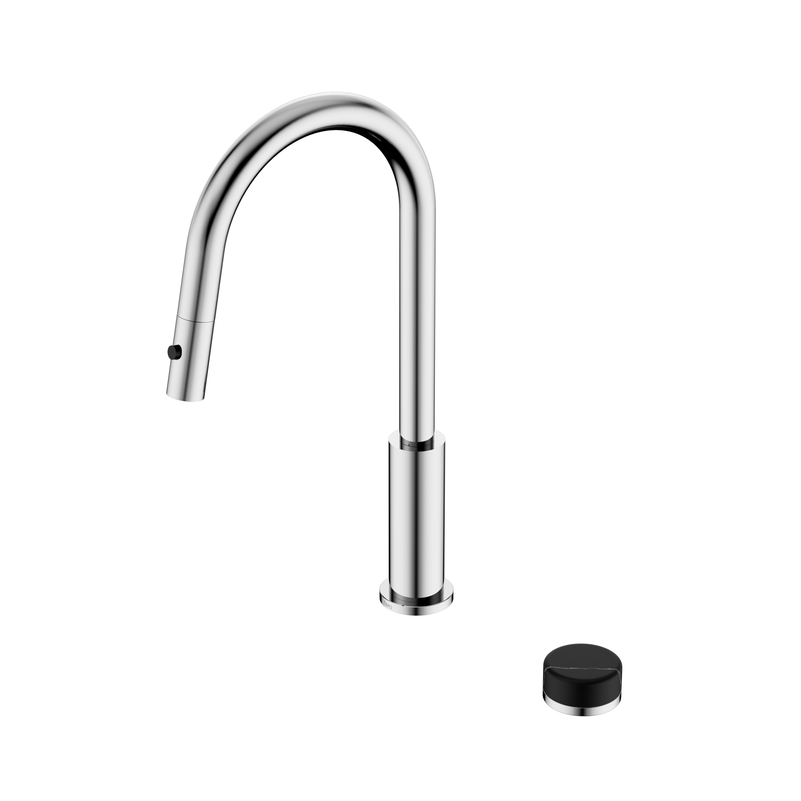 Nero Serenity Progressive Pull Out kitchen Set With Marquina Black Handle