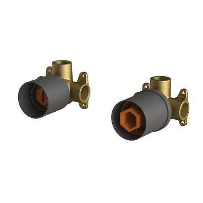 Phoenix SwitchMix Shower / Bath Diverter Mixer Rough-In Kit with Flexible Button - Lead Free