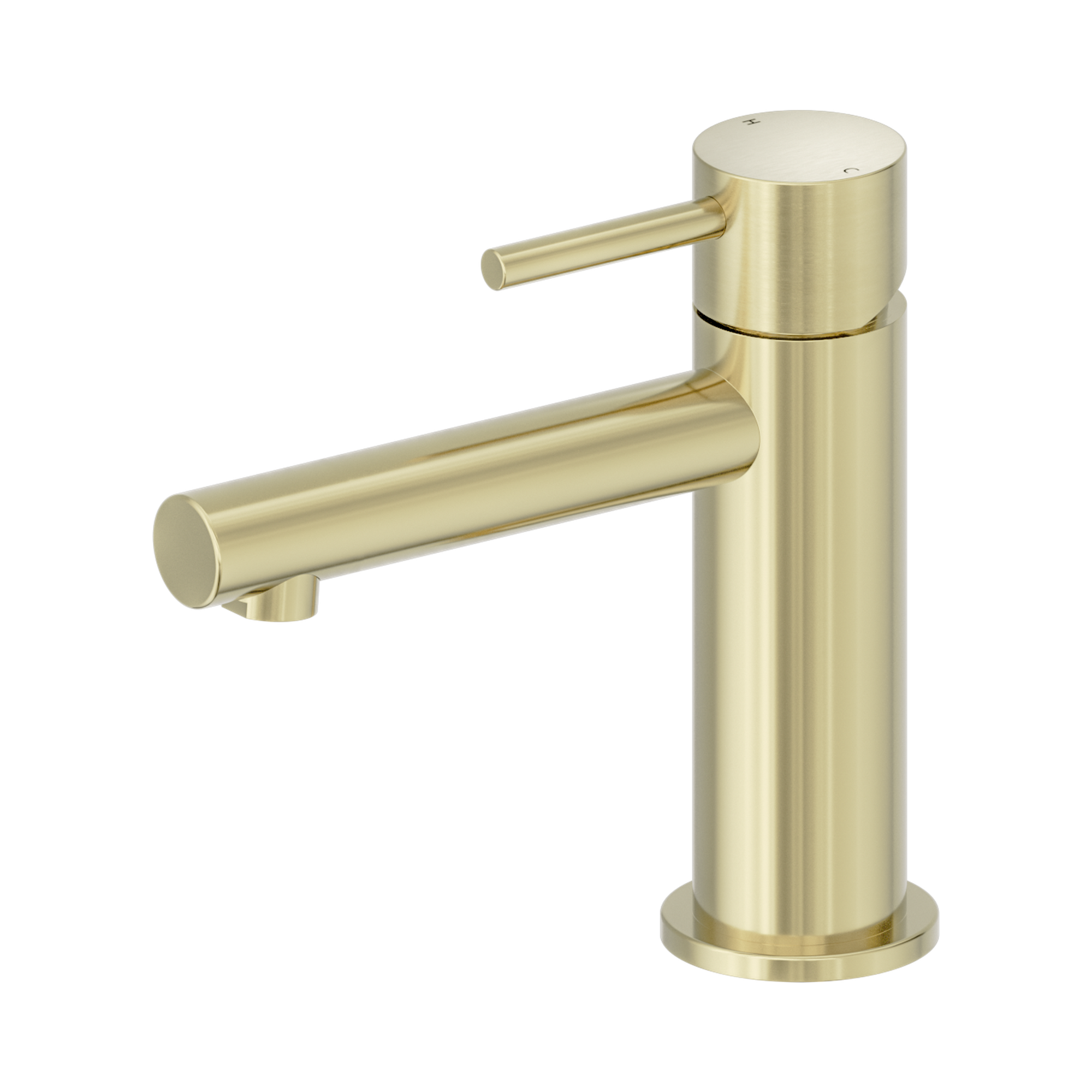 Nero Dolce II Basin Mixer, Brushed Gold