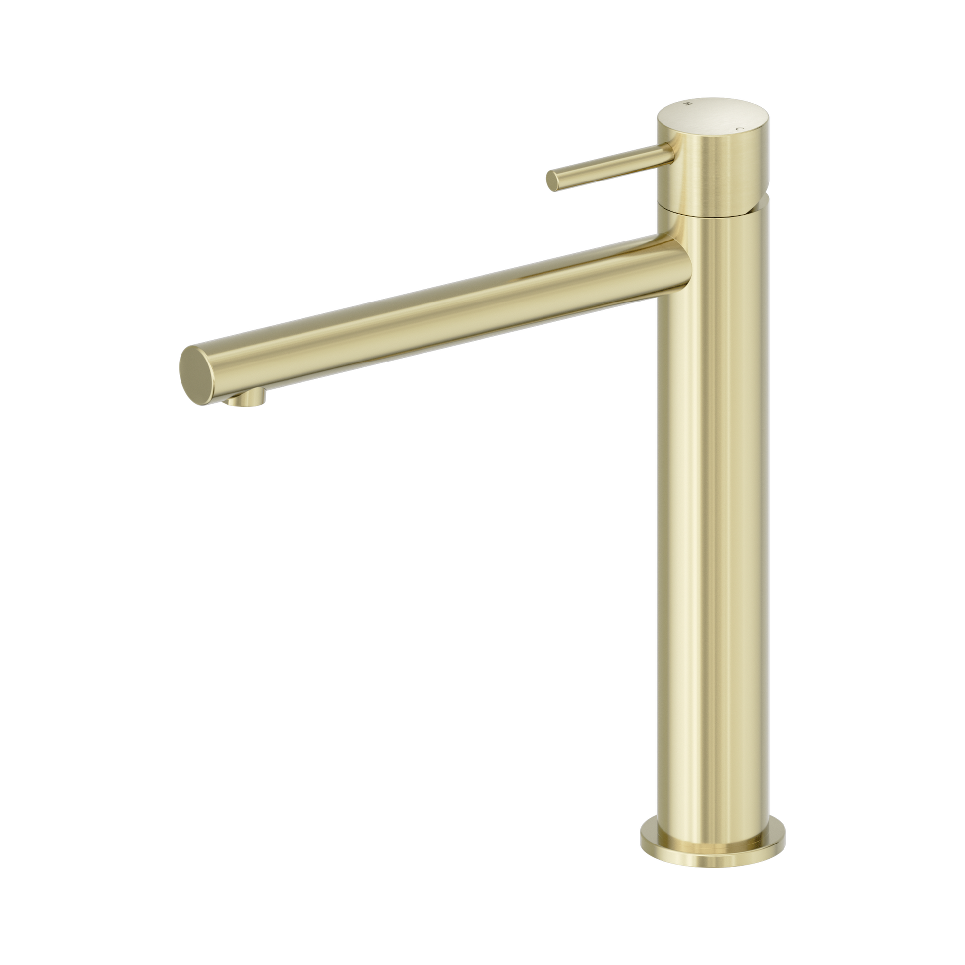 Nero Dolce II Tall Basin Mixer, Brushed Gold