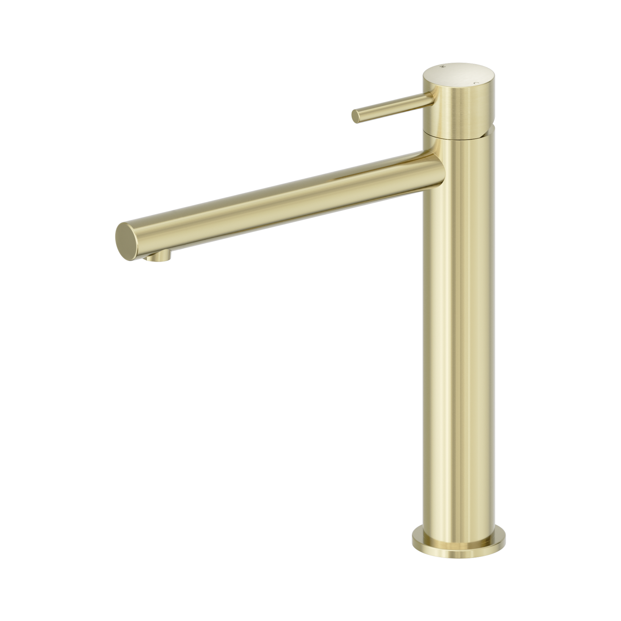 Nero Dolce II Tall Basin Mixer, Brushed Gold