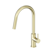 Nero Dolce II Pull Out Sink Mixer, Brushed Gold