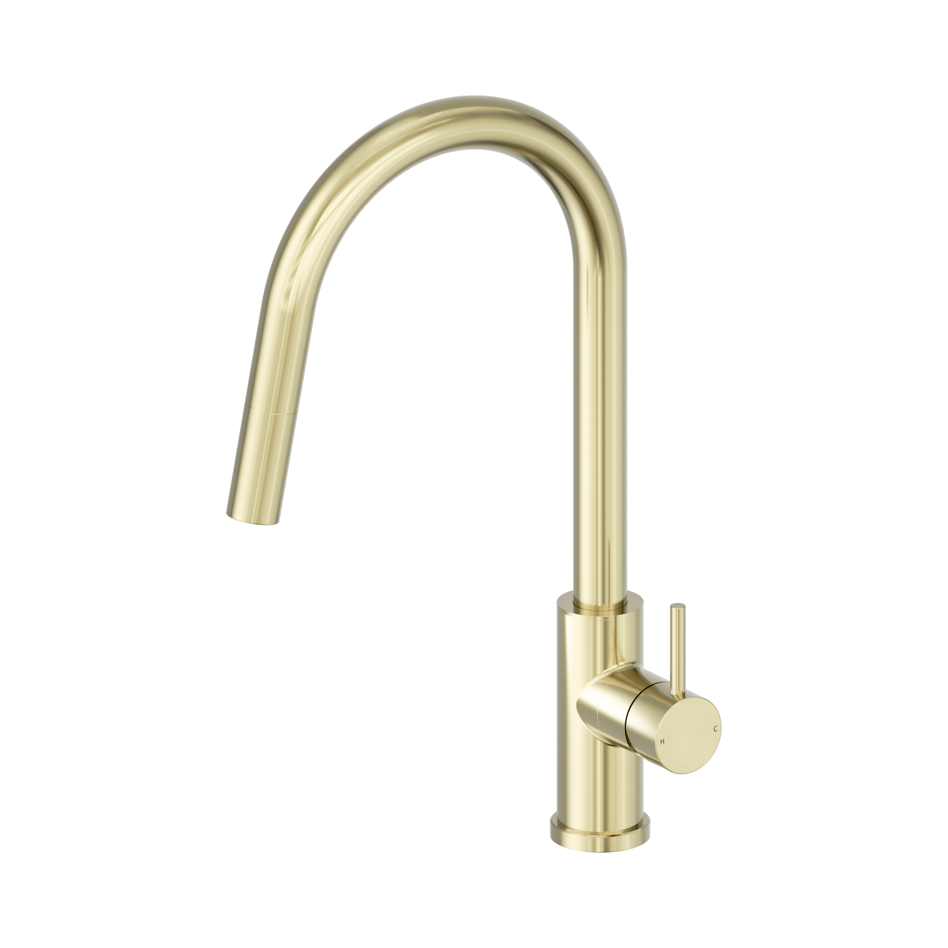 Nero Dolce II Pull Out Sink Mixer, Brushed Gold
