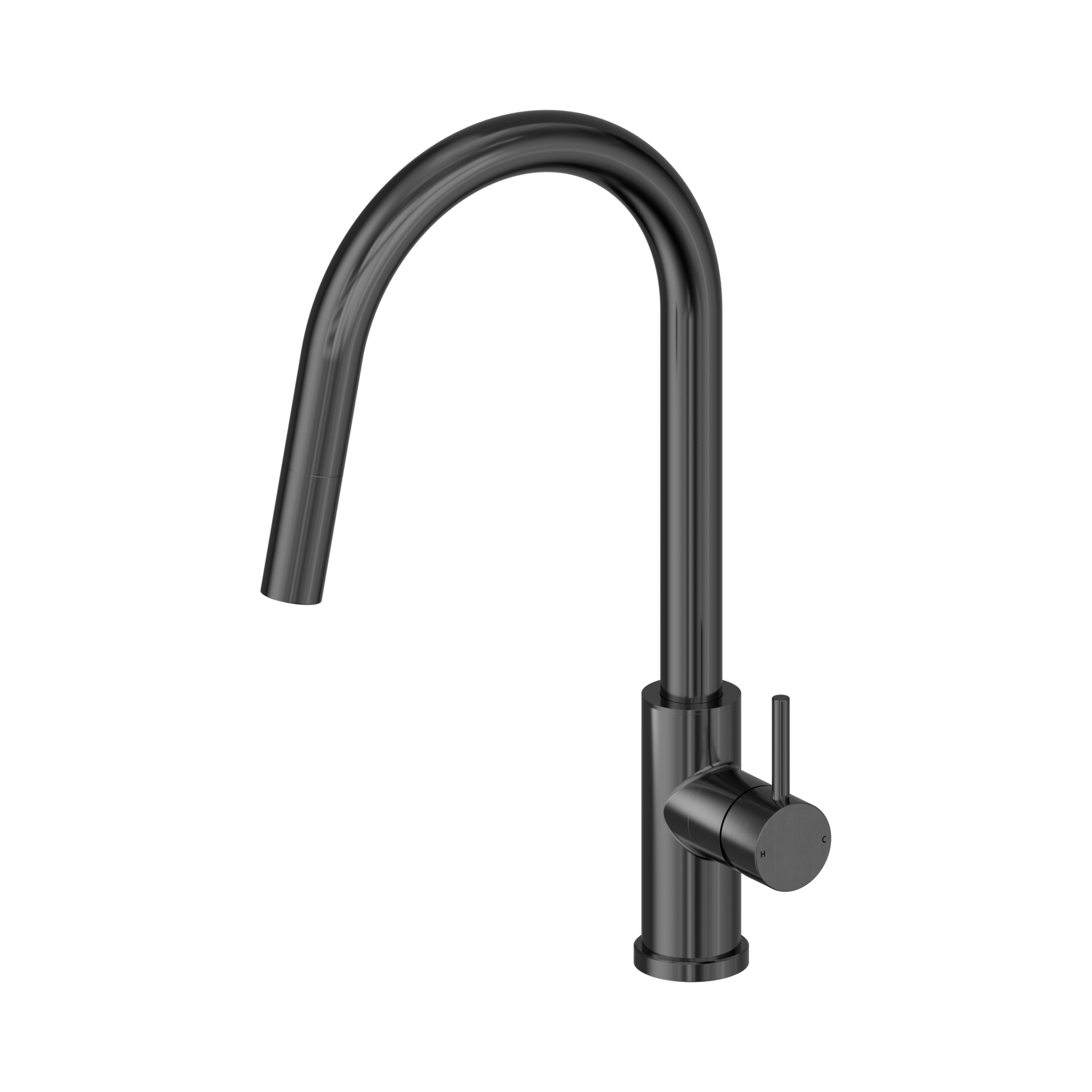 Nero Dolce II Pull Out Sink Mixer, Gun Metal