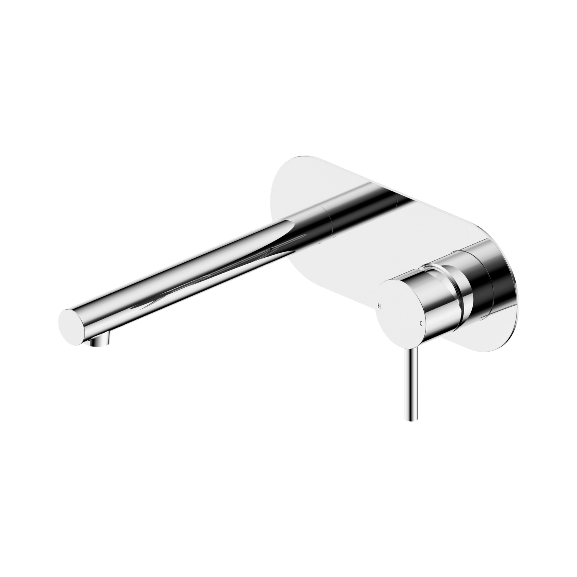 Nero Dolce II Wall Mixer Set, Chrome