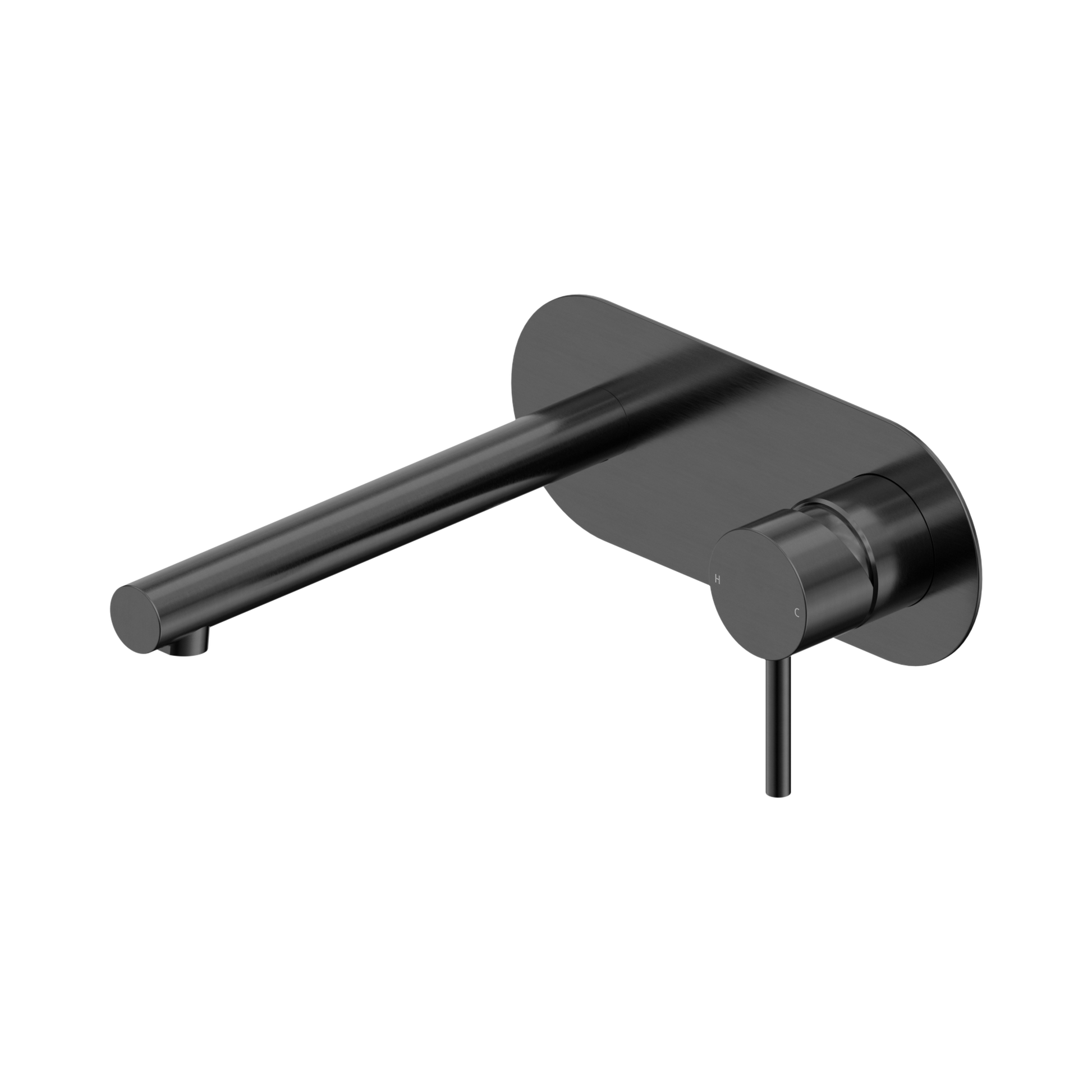 Nero Dolce II Wall Mixer Set, Gun Metal