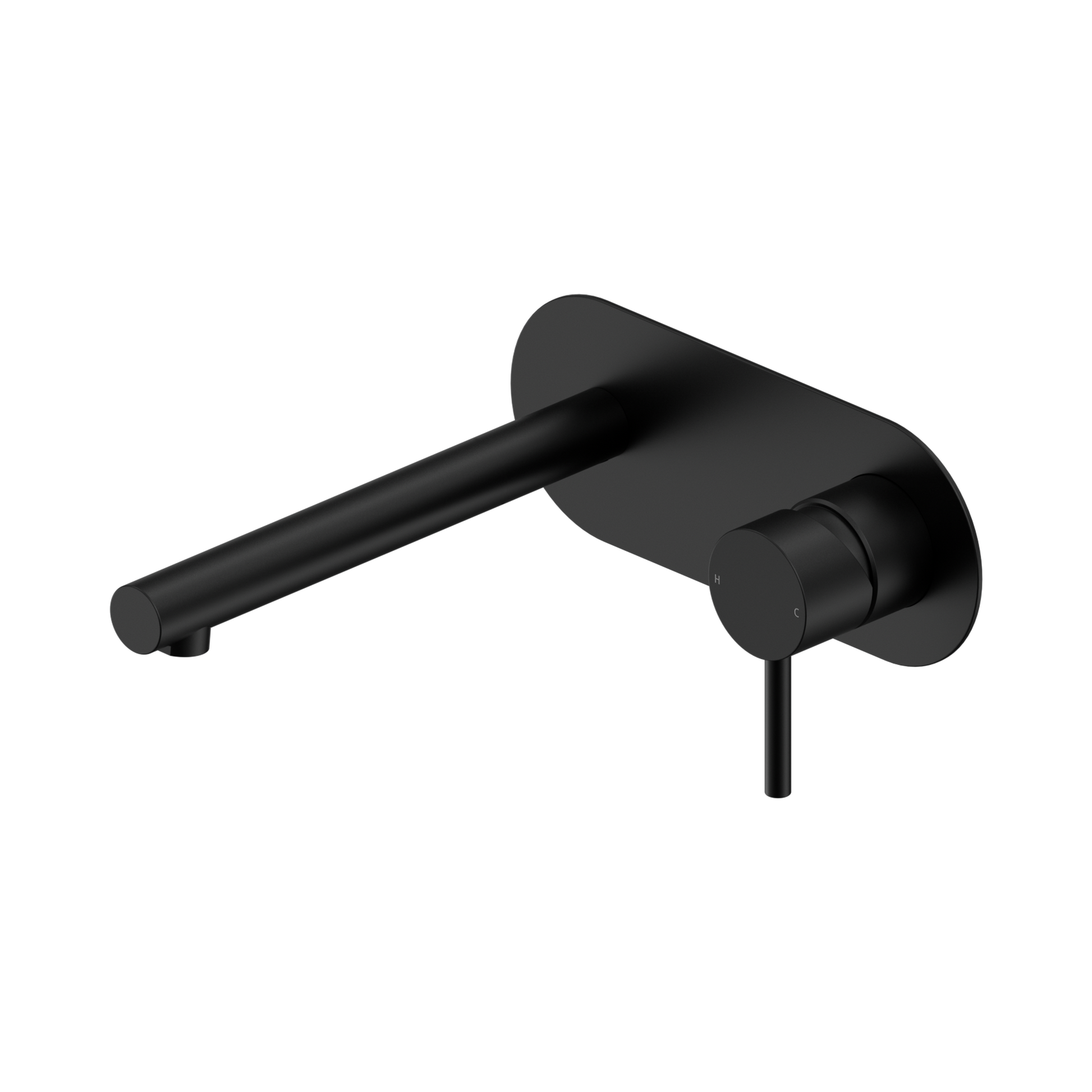 Nero Dolce II Wall Mixer Set, Matte Black