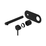 Nero Dolce II Wall Mixer Set Trim Kits Only, Matte Black