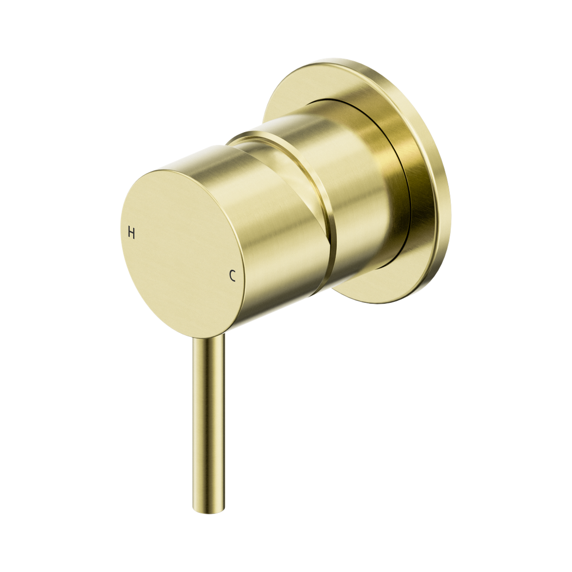 Nero Dolce II Wall/Shower Mixer, Brushed Gold