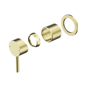 Nero Dolce II Wall/Shower Mixer Trim Kits Only, Brushed Gold