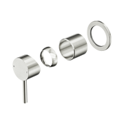Nero Dolce II Wall/Shower Mixer Trim Kits Only, Brushed Nickel