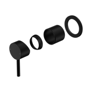 Nero Dolce II Wall/Shower Mixer Trim Kits Only, Matte Black