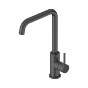 Nero Dolce II Sink Mixer - Square Spout, Gun Metal