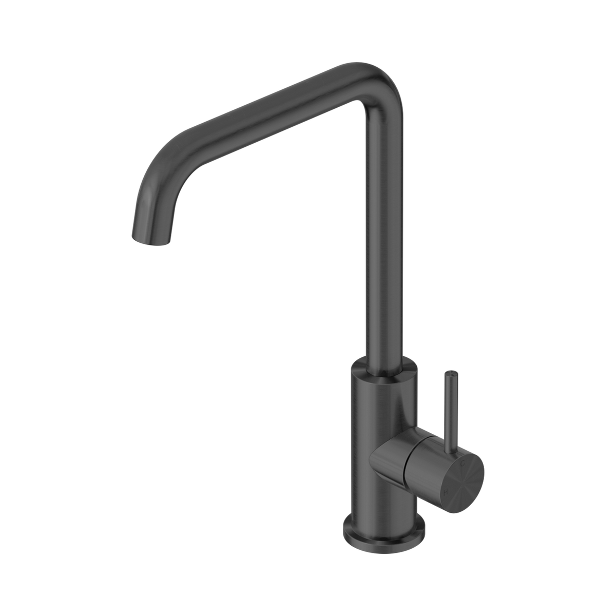 Nero Dolce II Sink Mixer - Square Spout, Gun Metal