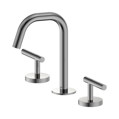 Nero Mecca Lever Basin Set Edge Spout, Chrome