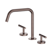 Nero Mecca Lever Bath/Kitchen Set Edge Spout II, Brushed Bronze