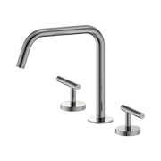 Nero Mecca Lever Bath/Kitchen Set Edge Spout II, Chrome