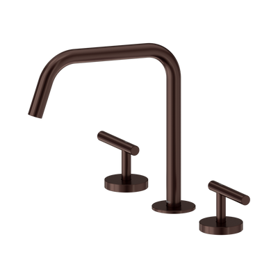 Nero Mecca Lever Bath/Kitchen Set Edge Spout II, Rome Bronze
