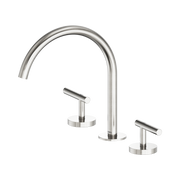 Nero Mecca Lever Bath/Kitchen Set Arc Spout, Brushed Nickel