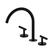 Nero Mecca Lever Bath/Kitchen Set Arc Spout, Matte Black