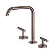 Nero Mecca Lever Bath/Kitchen Set Edge Spout, Brushed Bronze
