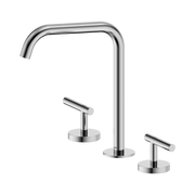 Nero Mecca Lever Bath/Kitchen Set Edge Spout, Chrome