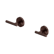 Nero Mecca Lever Wall Top Assemblies, Rome Bronze