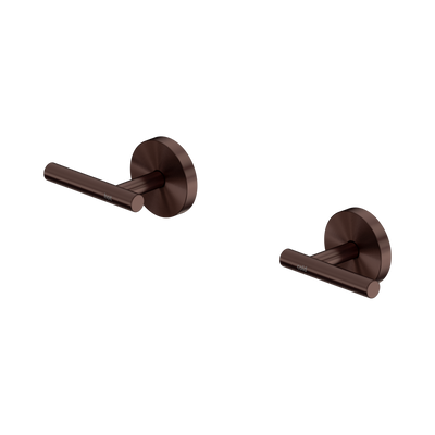 Nero Mecca Lever Wall Top Assemblies, Rome Bronze