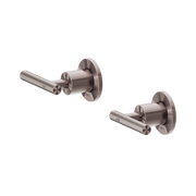 Nero Mecca Lever Wall Top Assemblies - Shallow Fit, Brushed Bronze