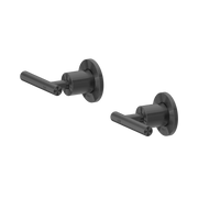 Nero Mecca Lever Wall Top Assemblies - Shallow Fit, Gun Metal