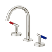Nero Mecca Care Lever Basin Set Arc Spout, Brushed Nickel