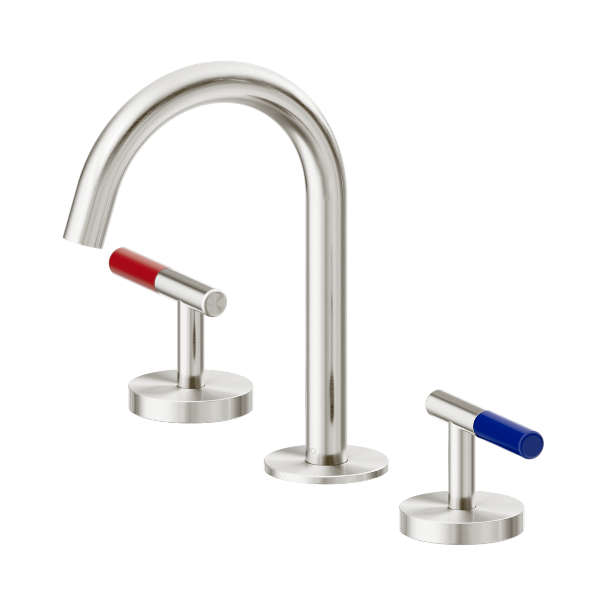Nero Mecca Care Lever Basin Set Arc Spout, Brushed Nickel