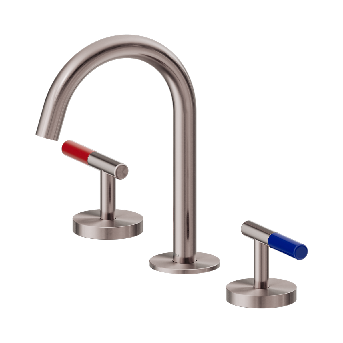Nero Mecca Care Lever Basin Set Arc Spout, Brushed Bronze