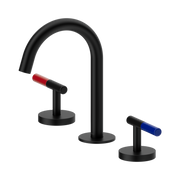 Nero Mecca Care Lever Basin Set Arc Spout, Matte Black