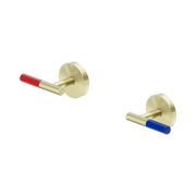Nero Mecca Care Lever Wall Top Assemblies, Brushed Gold
