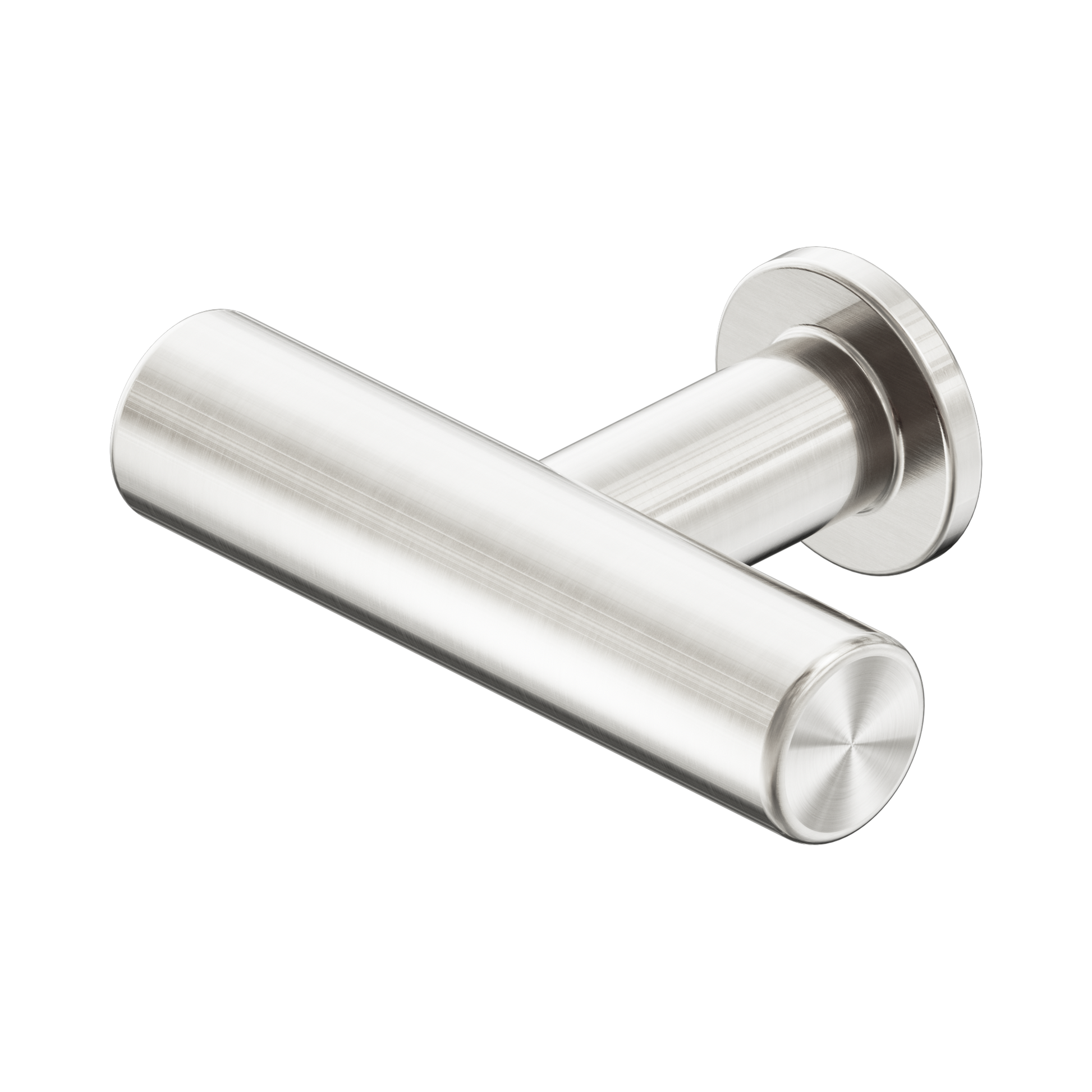 Nero Mecca T-Pull Handle, Brushed Nickel